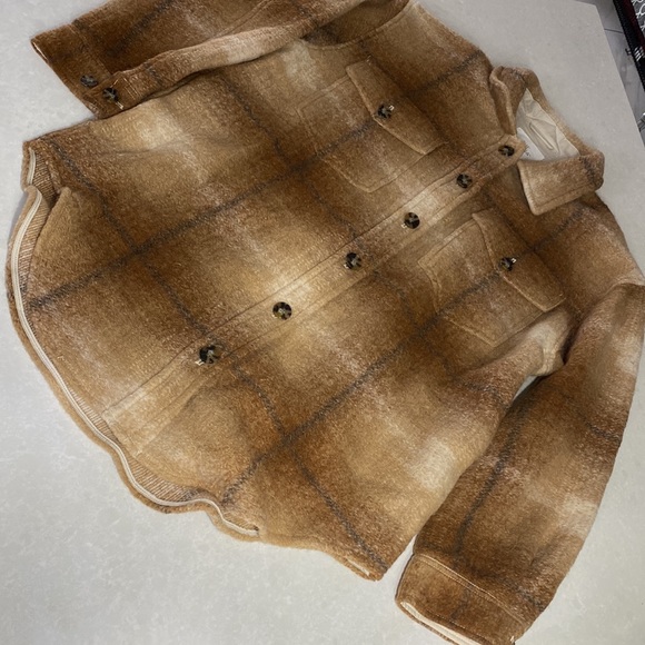 New Wilfred Free The Ganna Shirt Jacket Size XL COLOUR Elaine WLDWD BROWN⭐️⭐️⭐️ - Picture 5 of 17